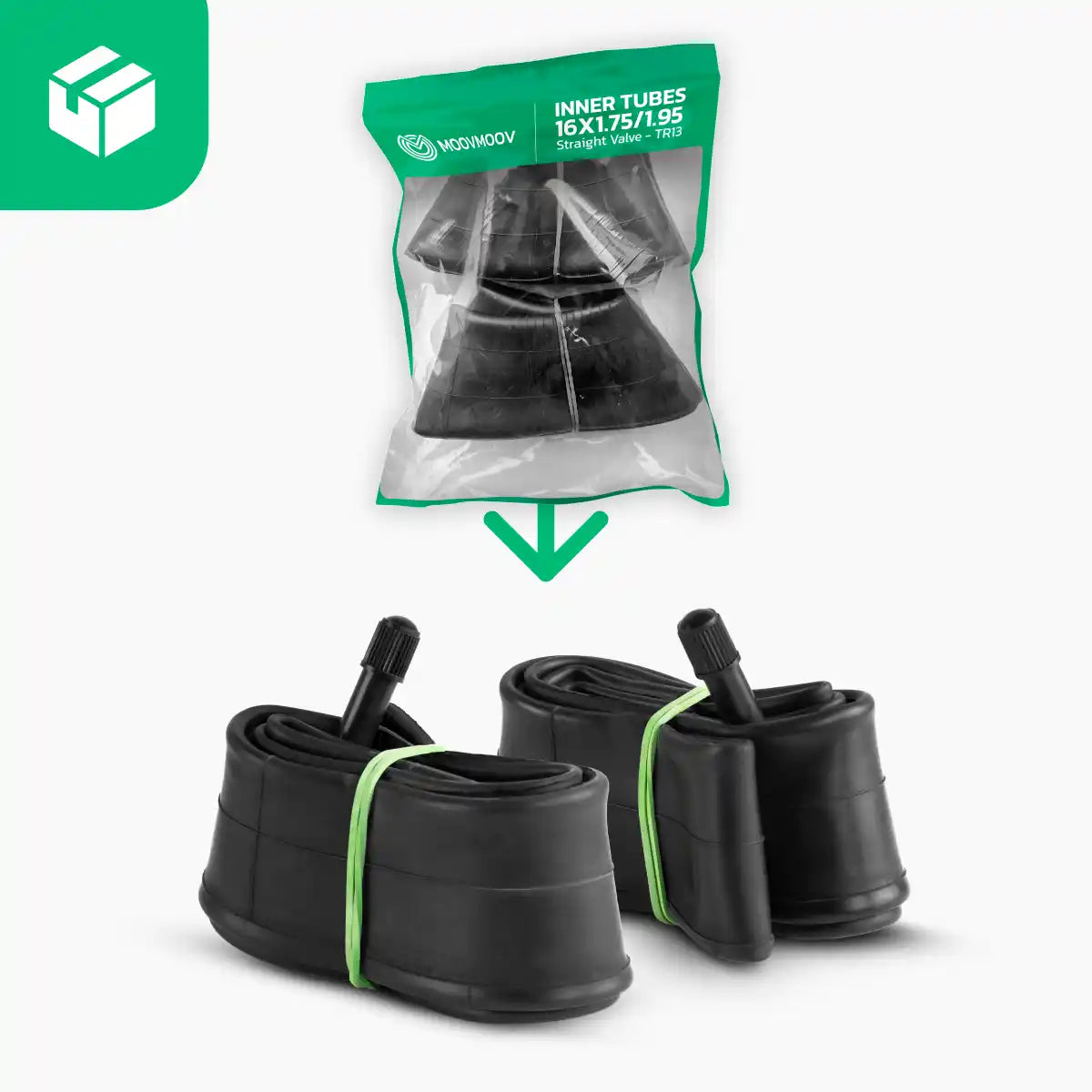 Camera d'aria 16 x 1 75 1 95 draisienne