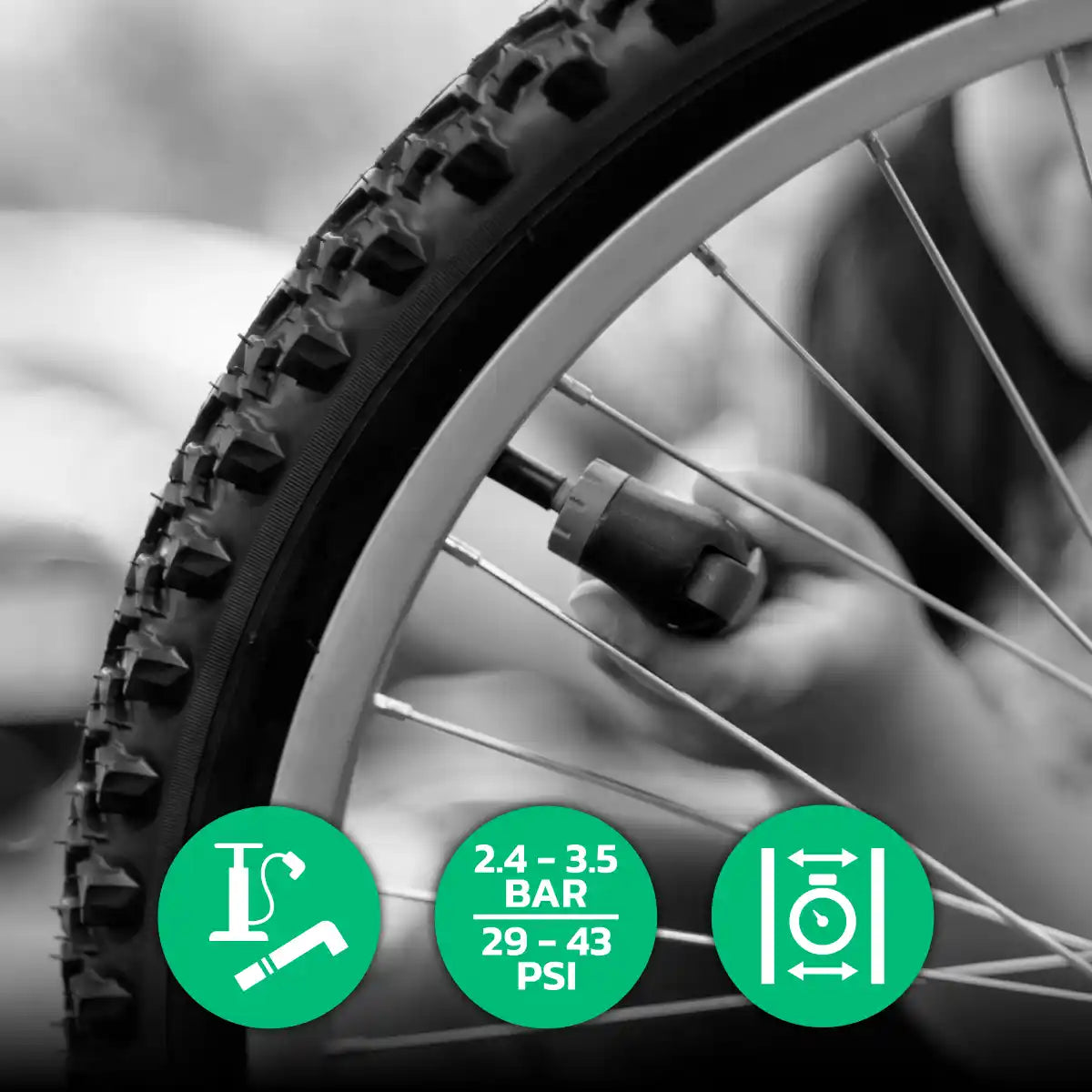 Camera d'aria 20x1.85 > 2.125 etrto 47 406