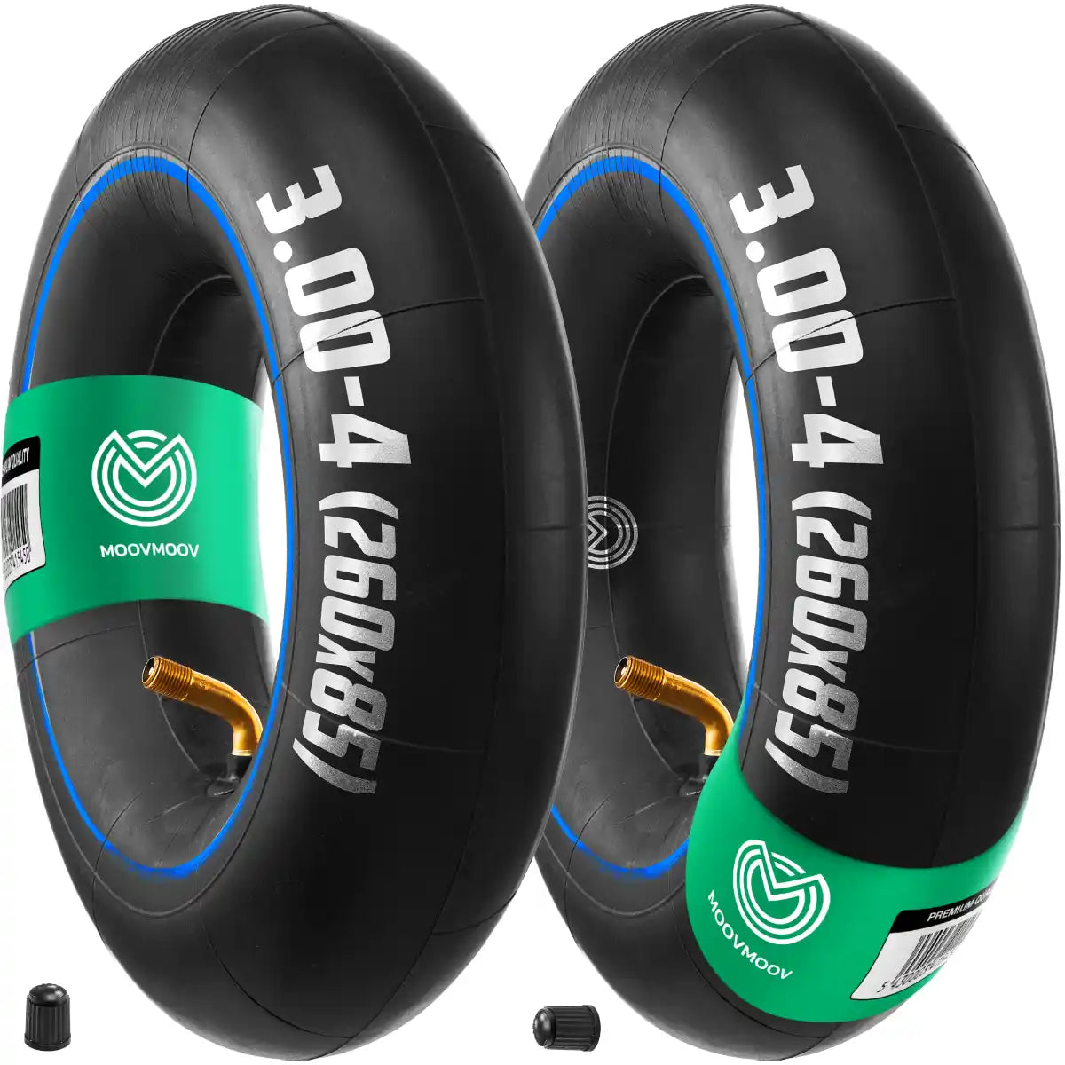 Camera d'aria 3.00-4 valvola curva