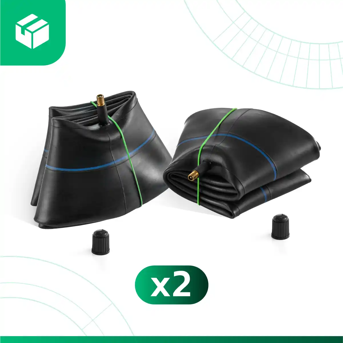 Camera d'aria 4 80 rimorchio da giardino