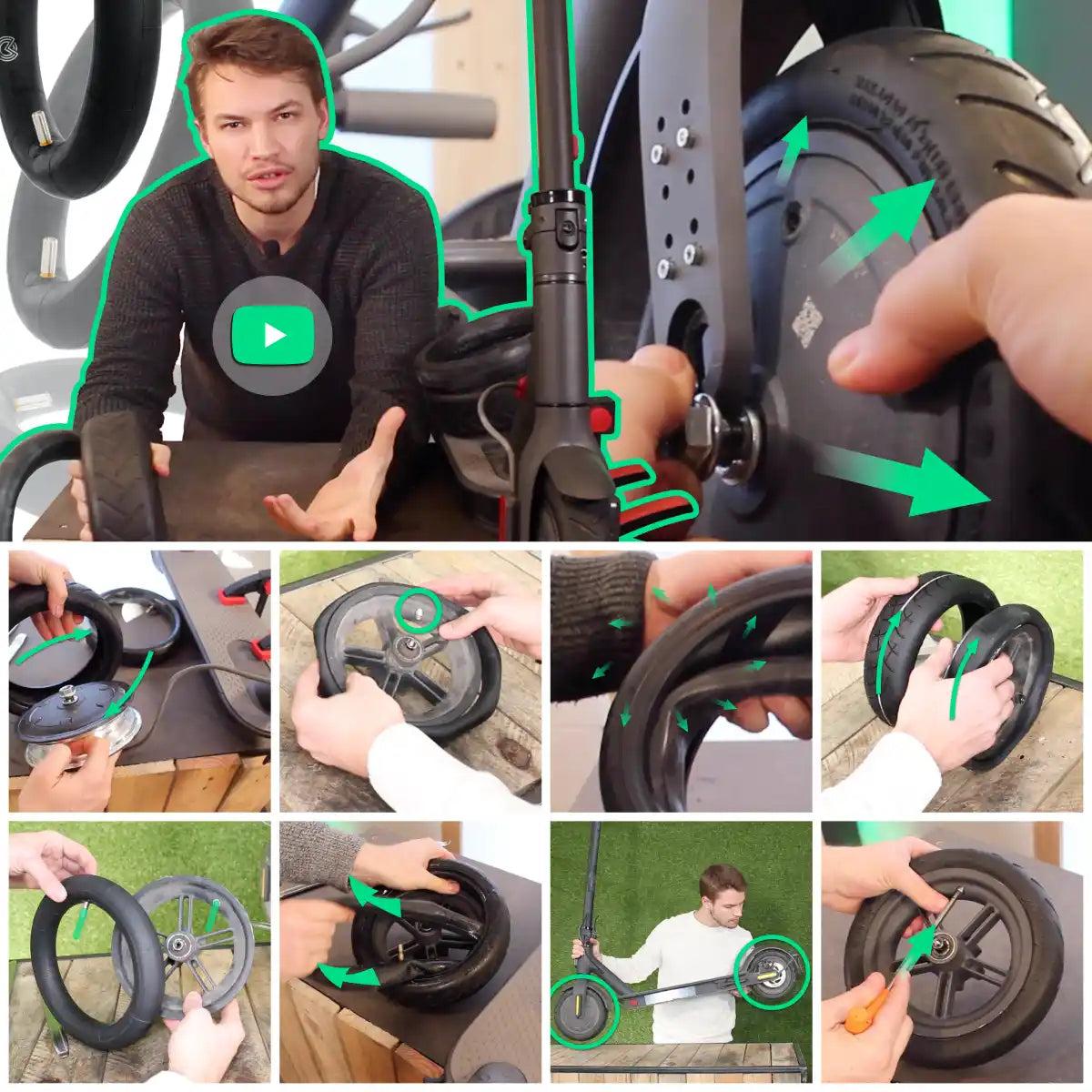 Tubo interno in butile 8 1/2x2l