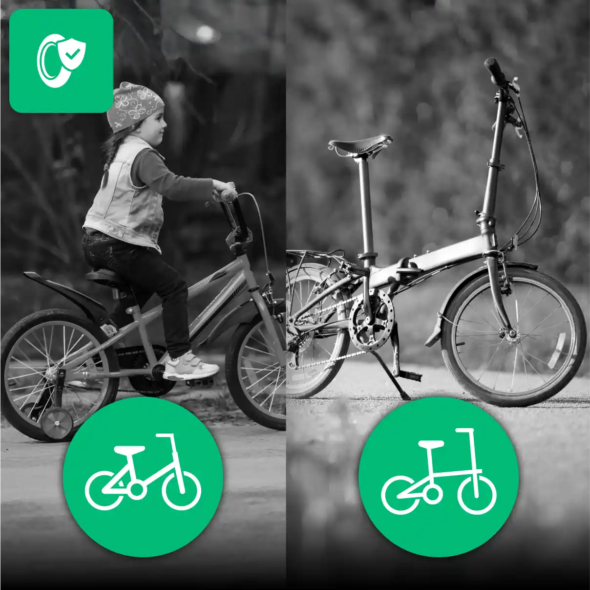 camera d'aria pneumatico bici bambino 20x2.25 > 2.40 valvola schrader