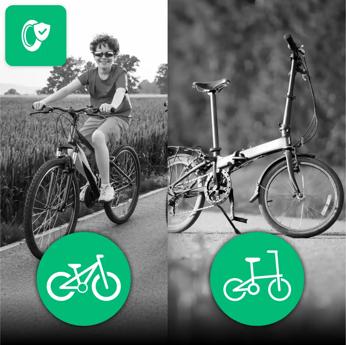 camera d'aria per pneumatico bicicletta bambino 24x1.90 > 2.40 valvola schrader