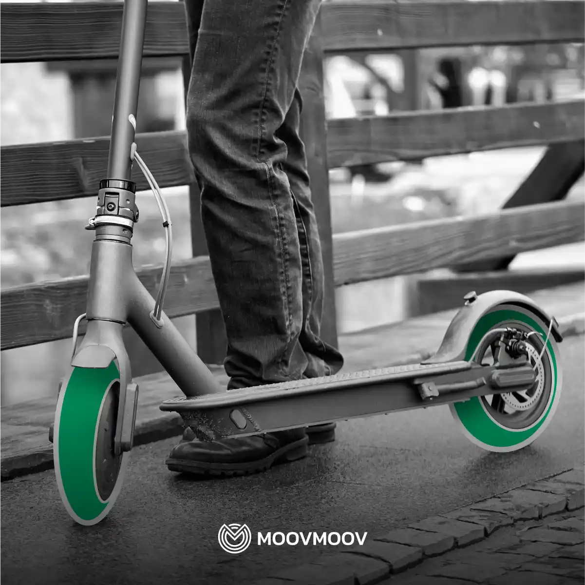 Camera d'aria valvola piegata monopattino 10x2