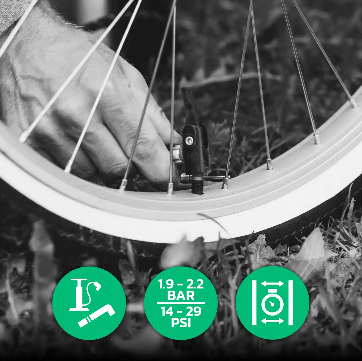 Camera d'aria bici 26 pollici