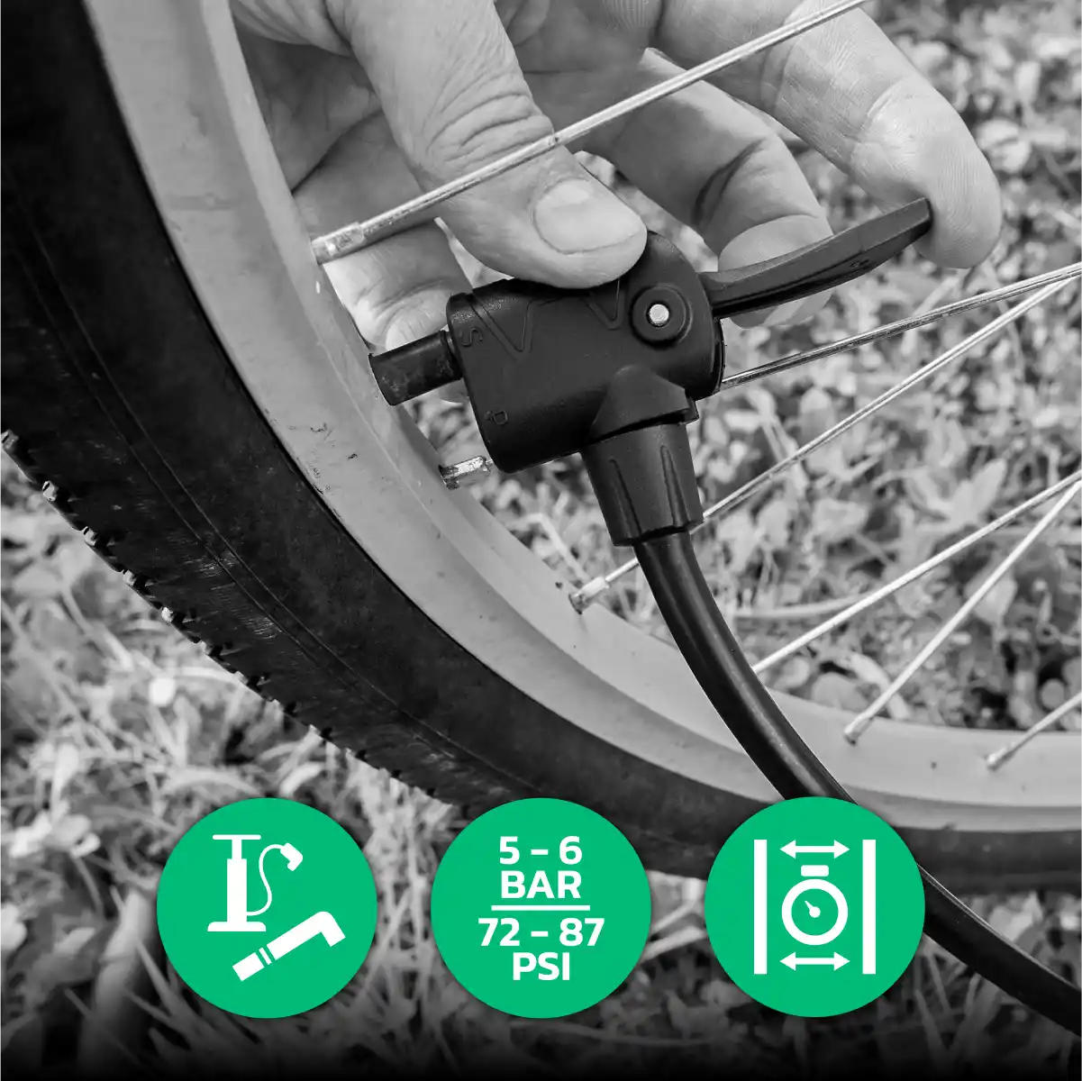 camera d'aria bici da strada 700cx35-43 valvola schrader 40mm