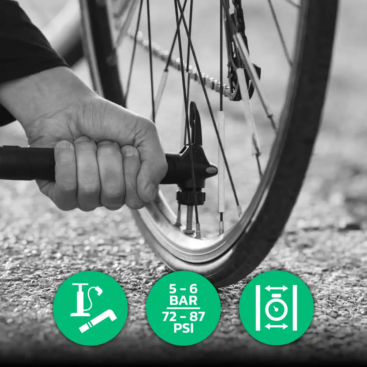 Camera d'aria bici città 27.5x2.00 > 2.40 valvola schrader 40mm