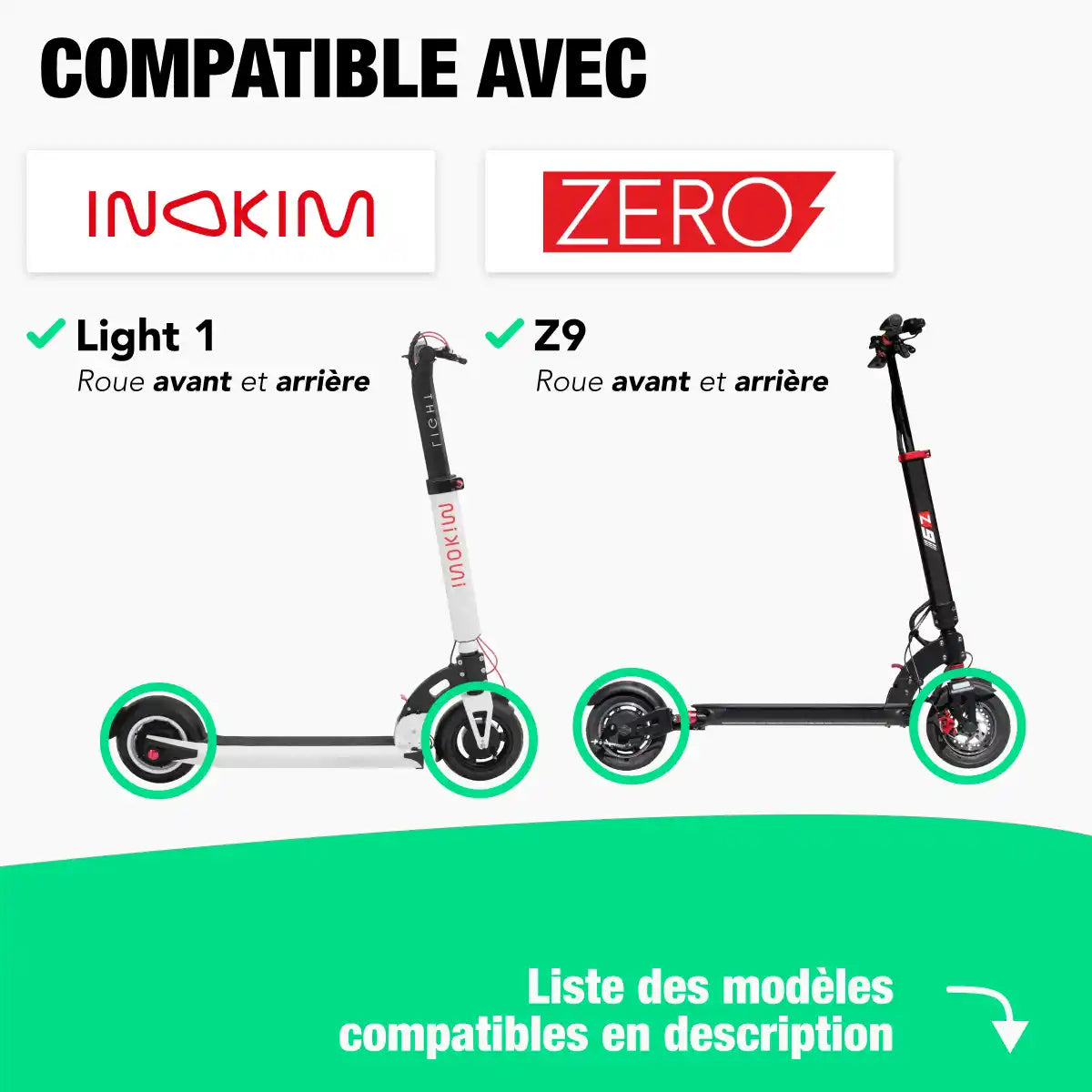 Camera d'aria 8.5x2 valvola 45