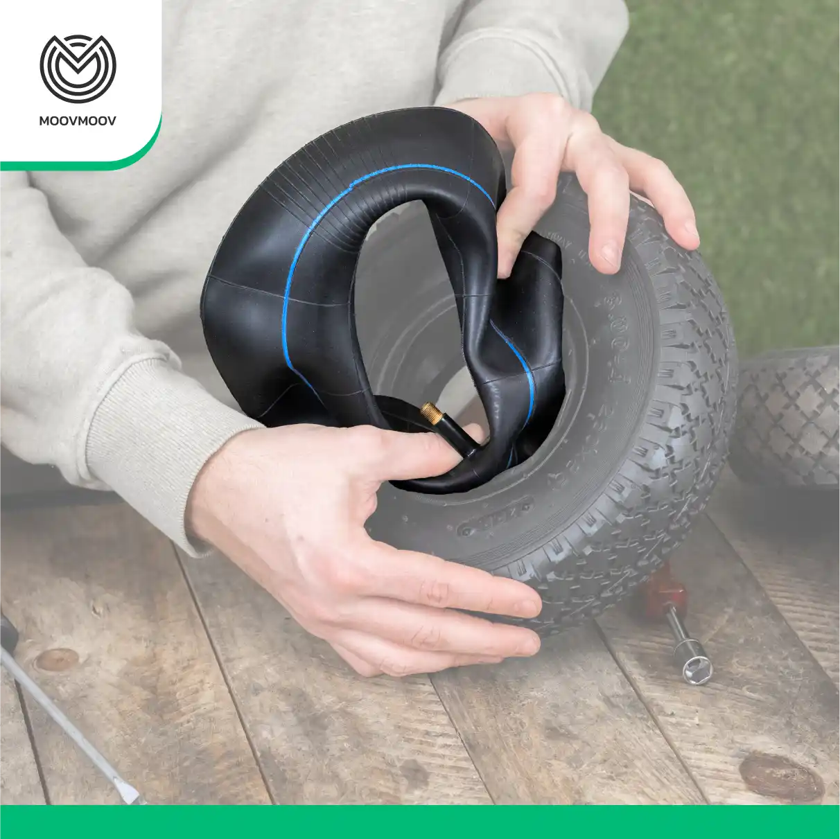 Camere d'aria 260 x 85 valvola diritta