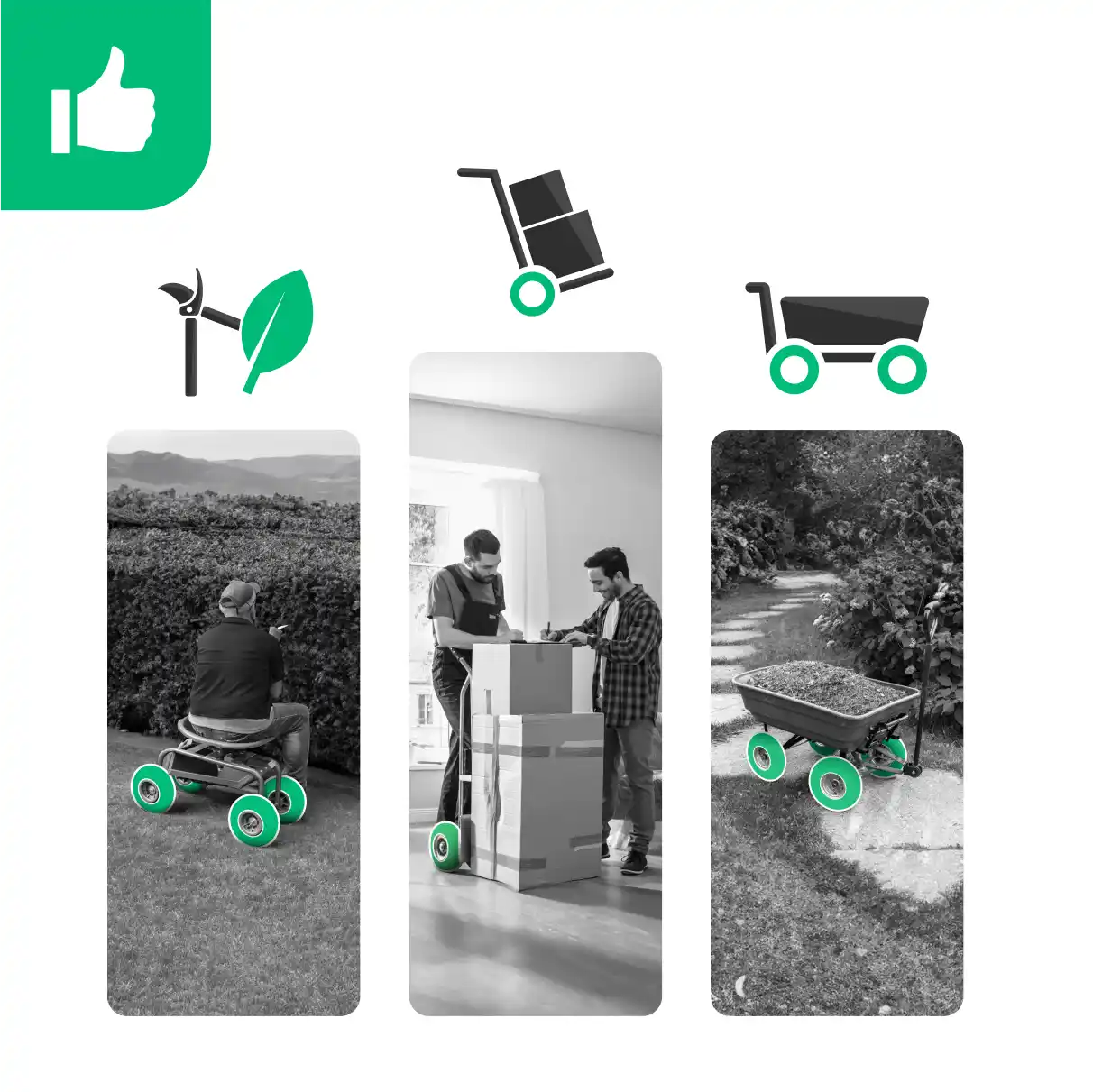 Camere d'aria 3.00-4 carrello valvola dritta