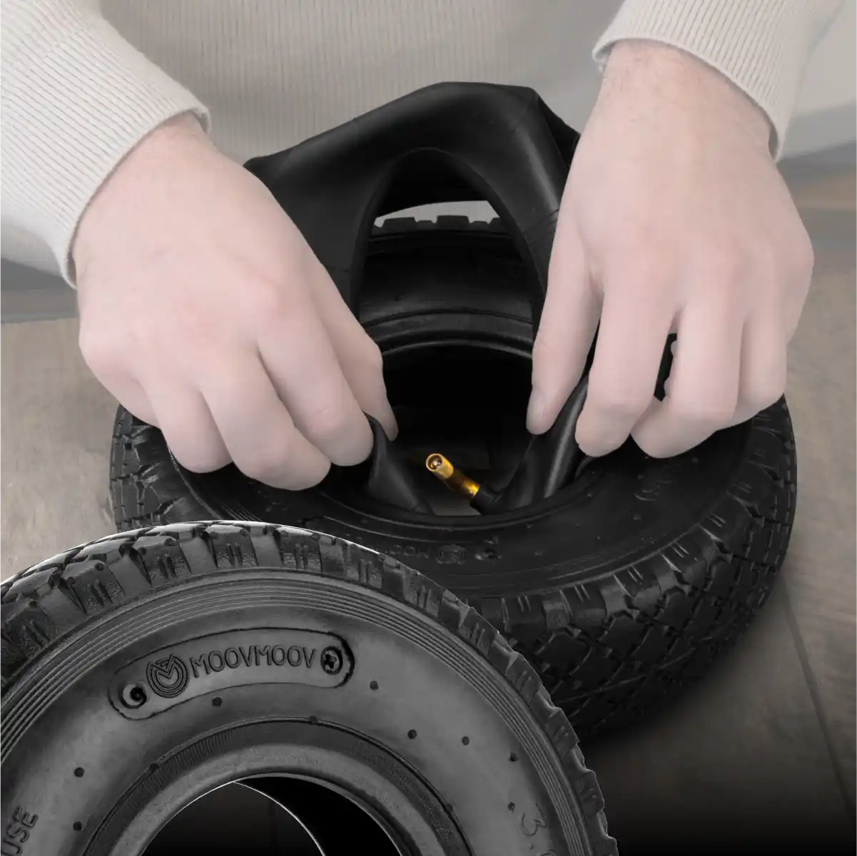 Pneumatico 260 x 85 camera d'aria