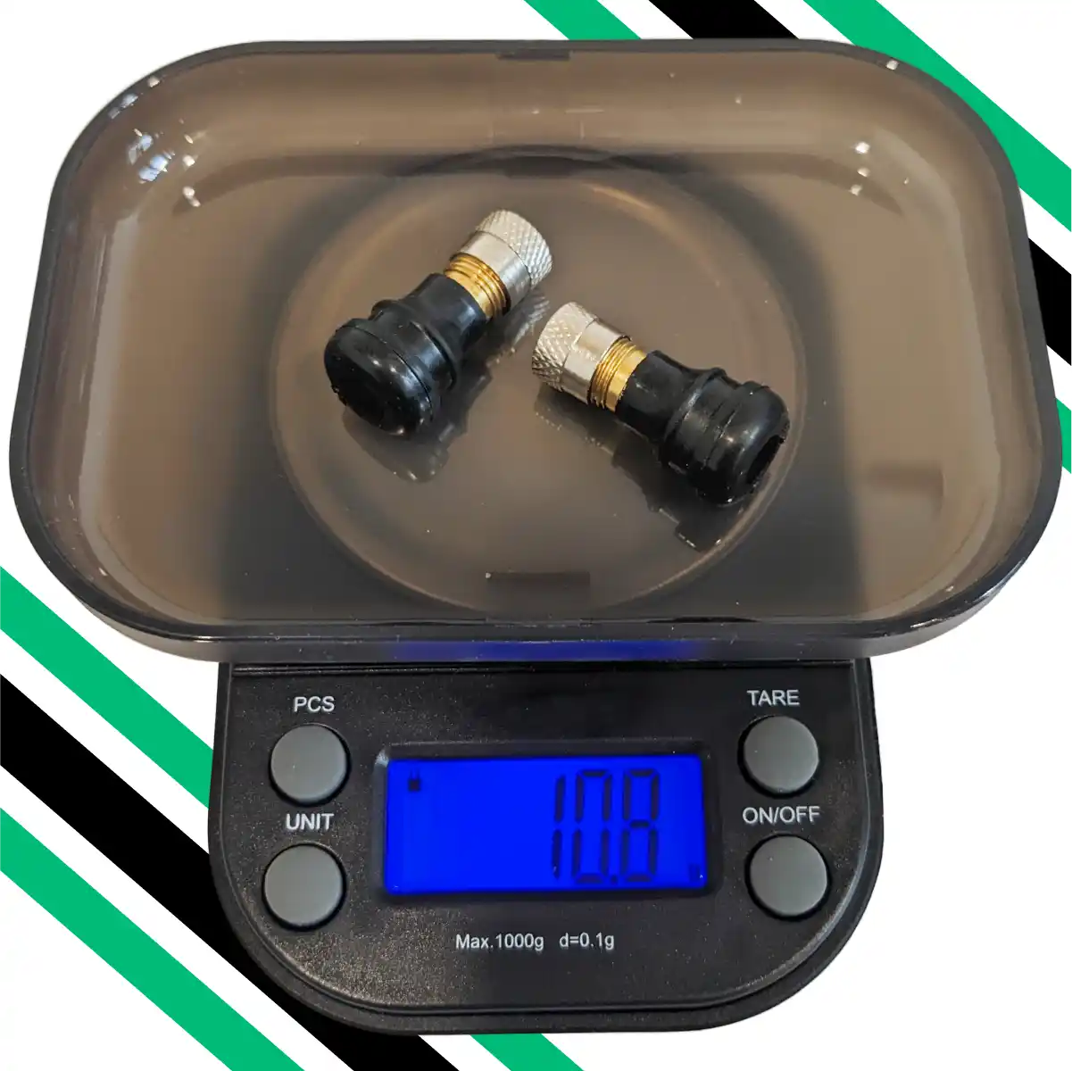 valvola per pneumatico tubeless monopattino