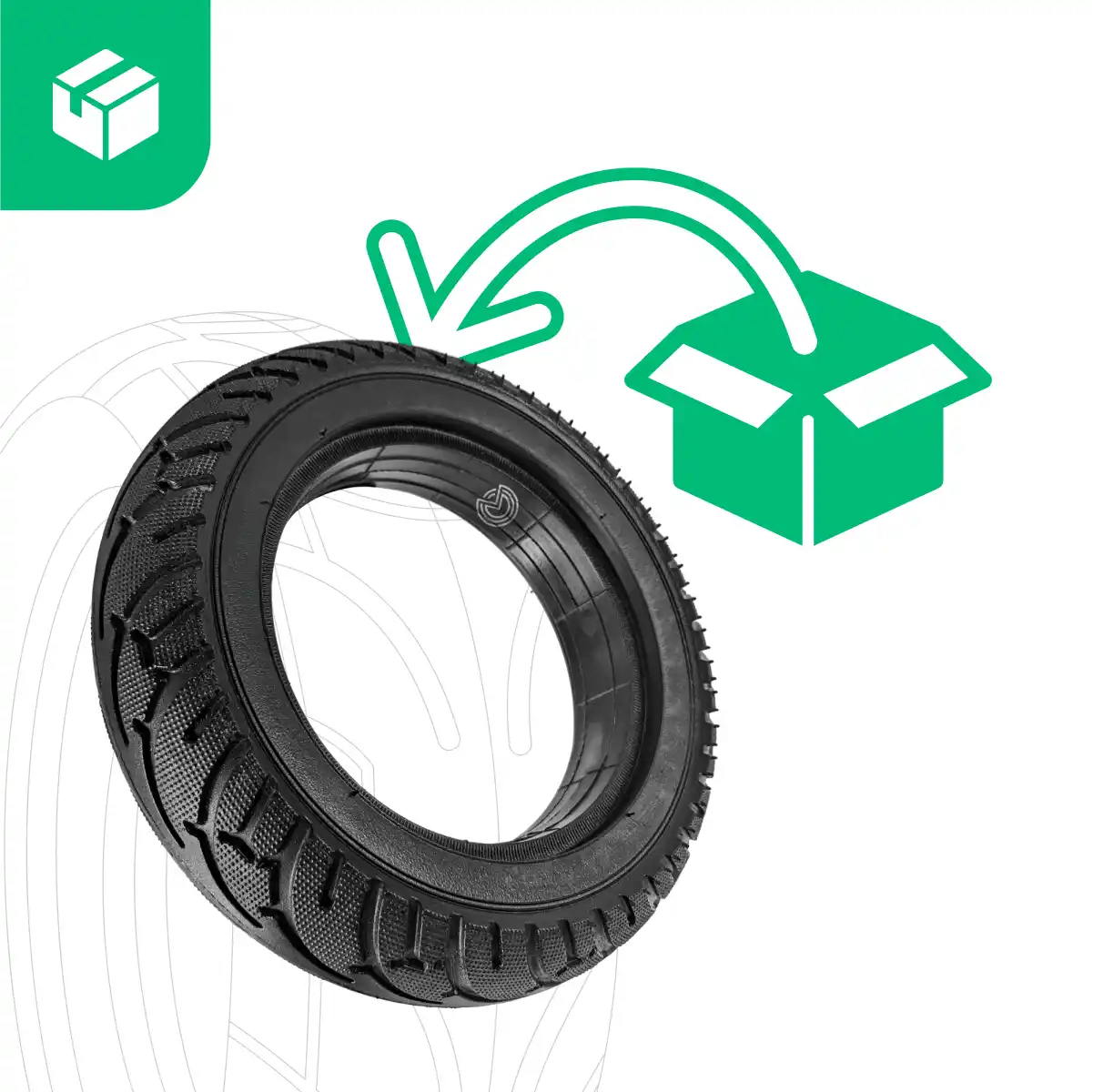 Ruota piena 200 x 50