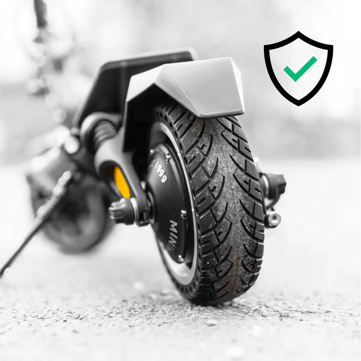 Ruota piena 8,5 pollici