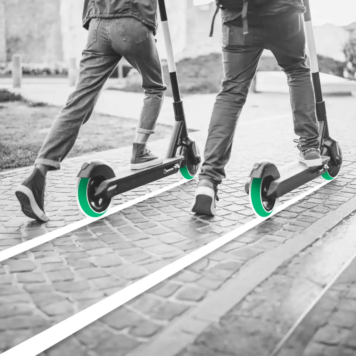 Monopattino elettrico pneumatico gonfiabile 10x2.5