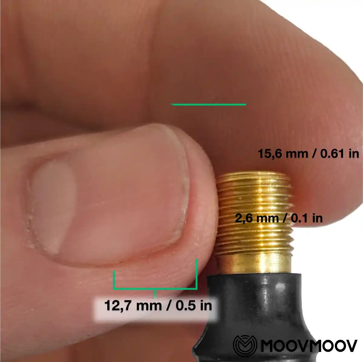 E-scooter valvola tubeless