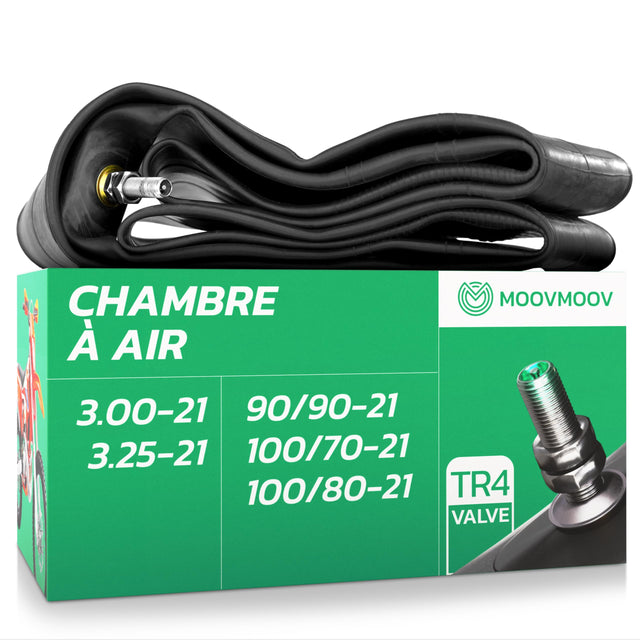 Chambre à air 3.00/3.25-21 valve droite (TR4)