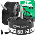 Chambre à air 29 pouces MoovMoov pour pneus de 29x2.60 à 29x3.00, valve Presta 48 mm