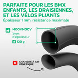 Chambre à air 16 pouces en caoutchouc butyle renforcé MoovMoov