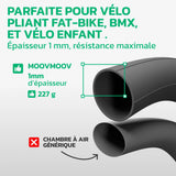 Chambre à air 20 pouces en caoutchouc butyle renforcé MoovMoov