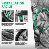 Guide d'installation de la chambre à air 700C MoovMoov