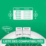 Tableau de correspondance des tailles de pneus et ETRTO – chambre à air 27,5 pouces MoovMoov