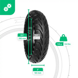 Trottinette electrique pneu increvable 8 1/2x2